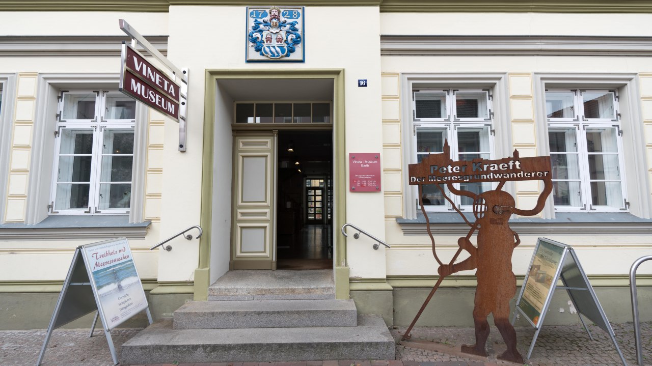 Wejście do muzeum Vineta, &copy; Moritz Kertzscher