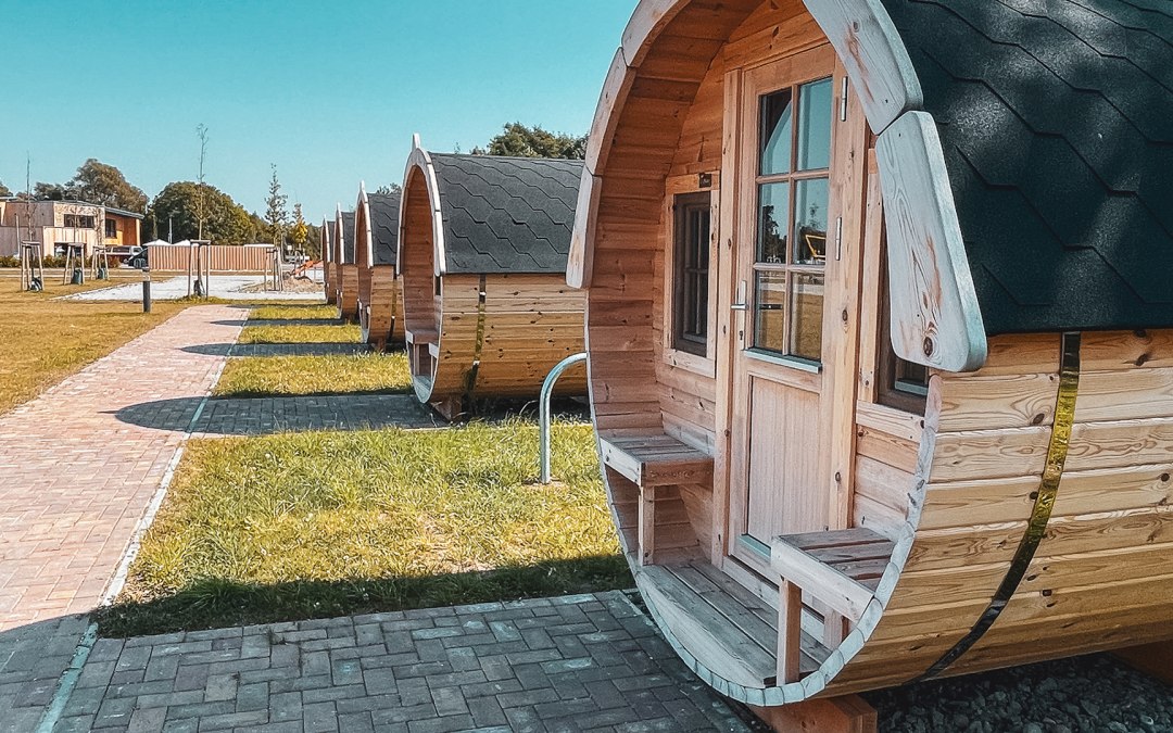 De slaapvaten van Prima Camping Resort Boddenblick, © Prima Camping Resort Boddenblick