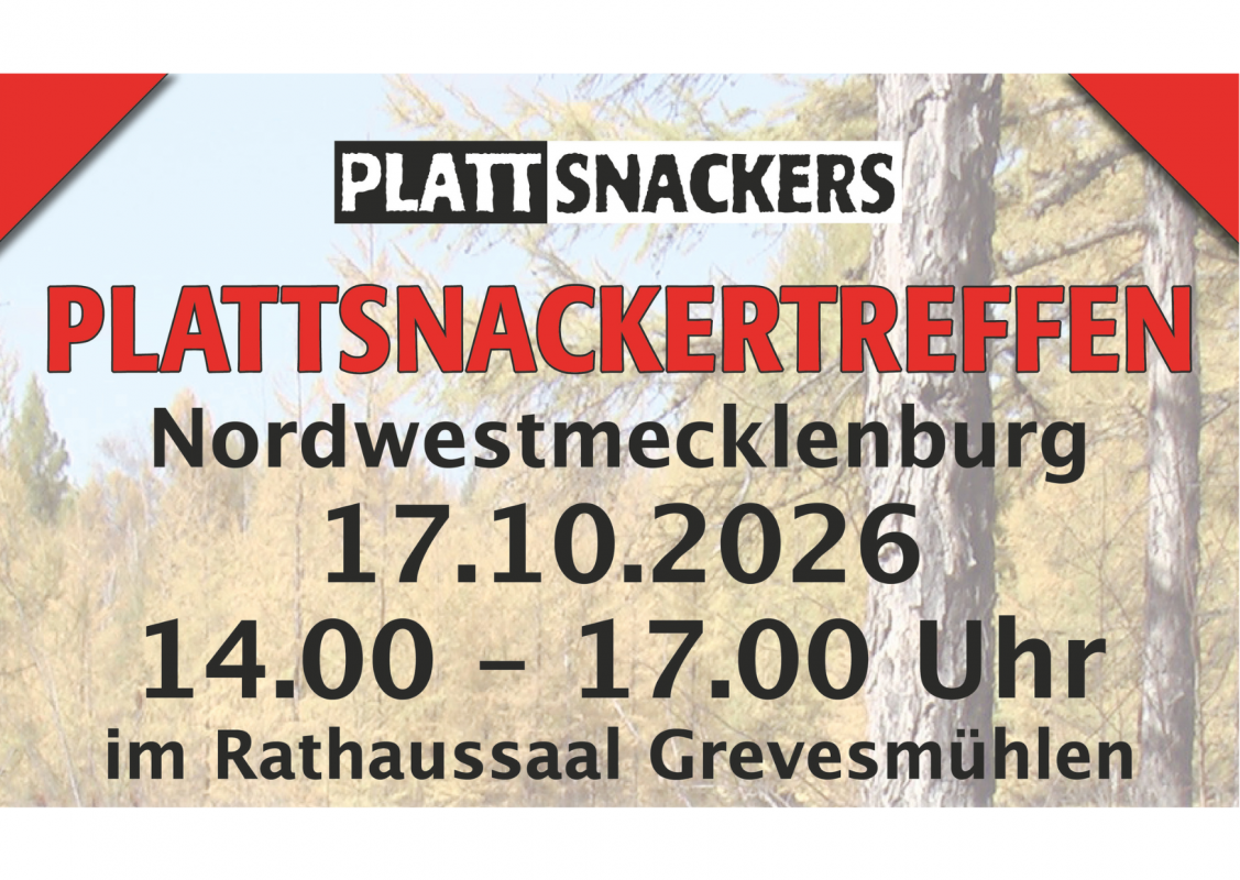 Event poster // © Stadt Grevesmühlen Event poster // © Stadt Grevesmühlen