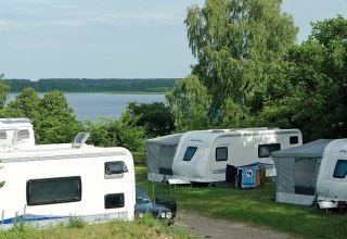 Wer keinen eigenen Wohnwagen hat kann einen mieten... // &copy; Haveltourist GmbH & Co. KG