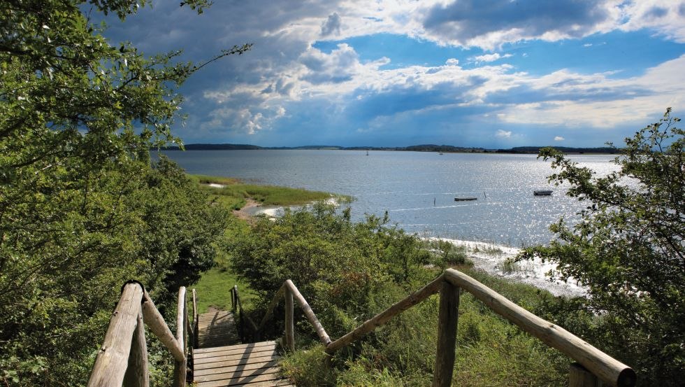 Schody na klifach w Gelmer Ort // &copy; TMV/Grundner