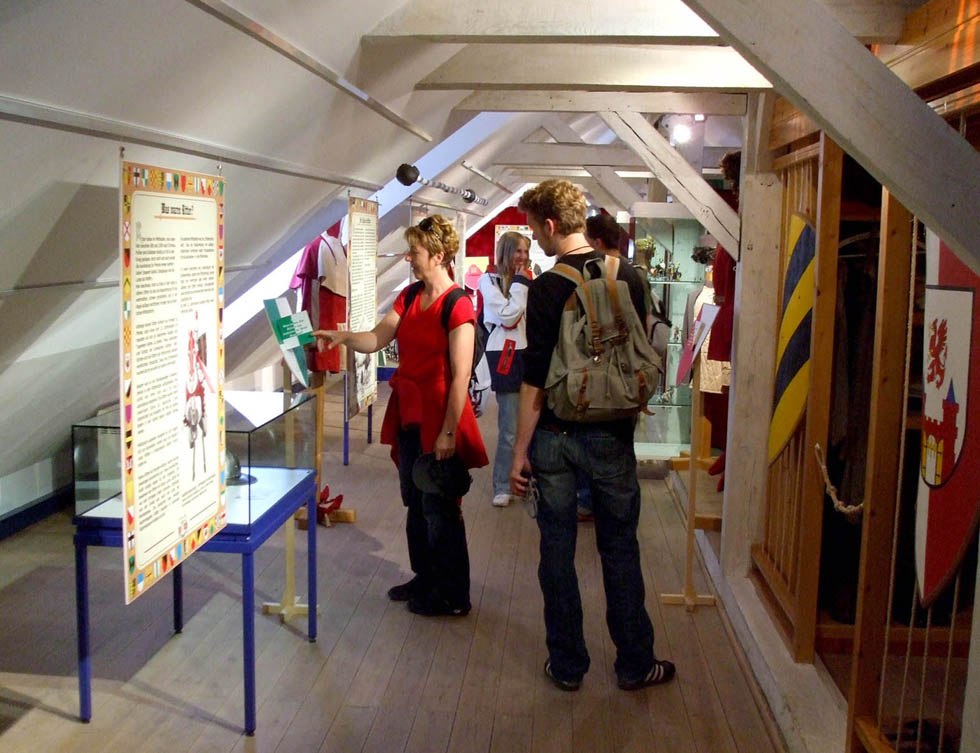 Druk bezochte speciale tentoonstelling "Ridders" in het Haffmuseum // © Haffmuseum Druk bezochte speciale tentoonstelling "Ridders" in het Haffmuseum // © Haffmuseum