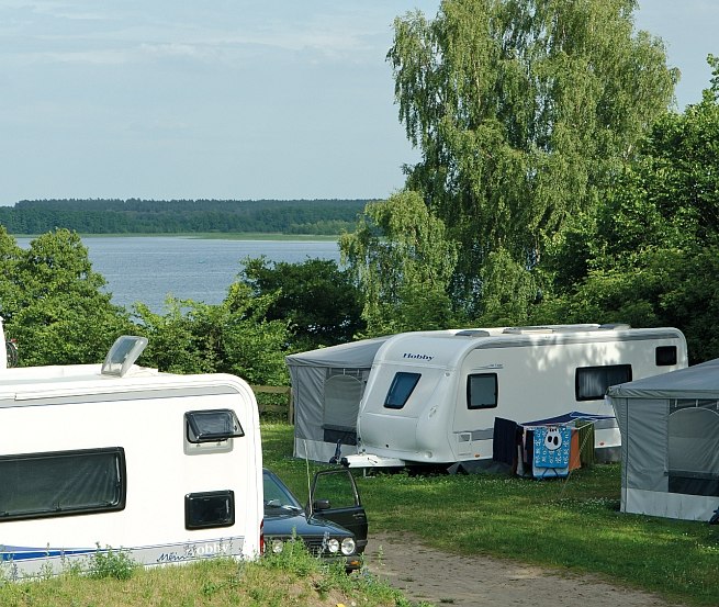 Wer keinen eigenen Wohnwagen hat kann einen mieten... // © Haveltourist GmbH & Co. KG Wer keinen eigenen Wohnwagen hat kann einen mieten... // © Haveltourist GmbH & Co. KG