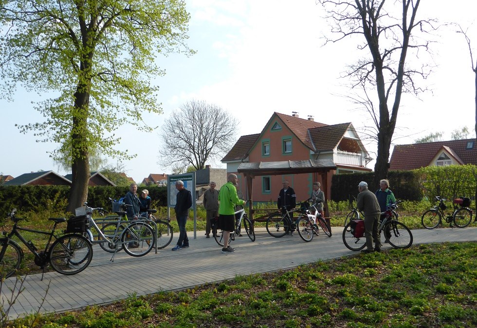 the rest area opposite the Ueckermünde Zoo, © Uta Sommer
