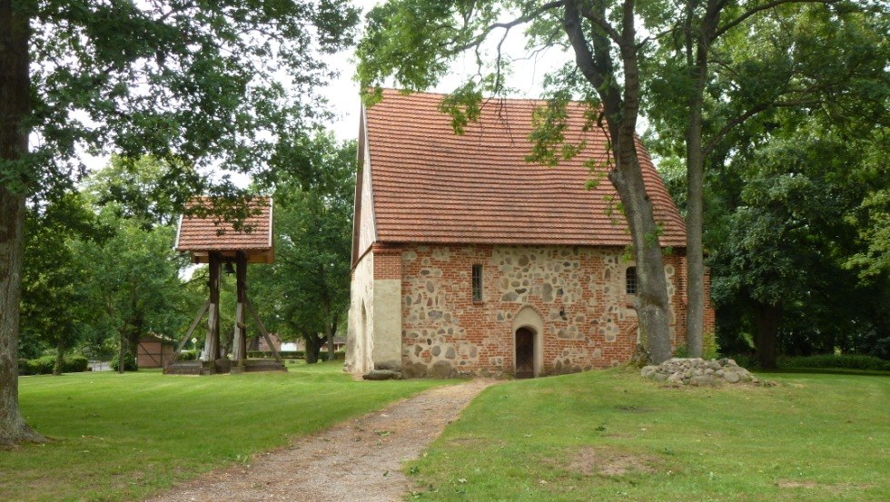 De dorpskerk in Goldenstädt, © TMV / Dorow