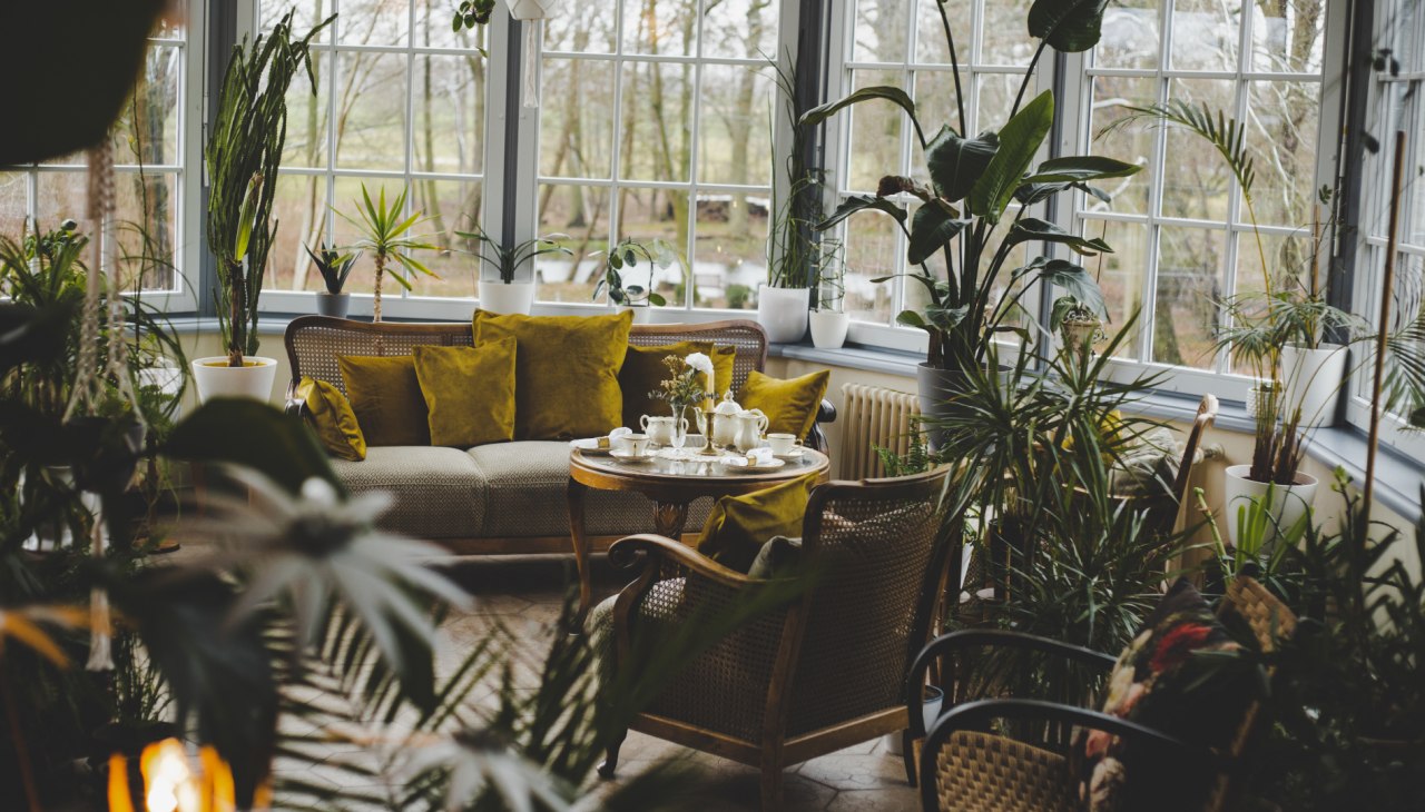 Het pronkstuk van het landhuis Viecheln is de serre, © Till Kleine-Möller