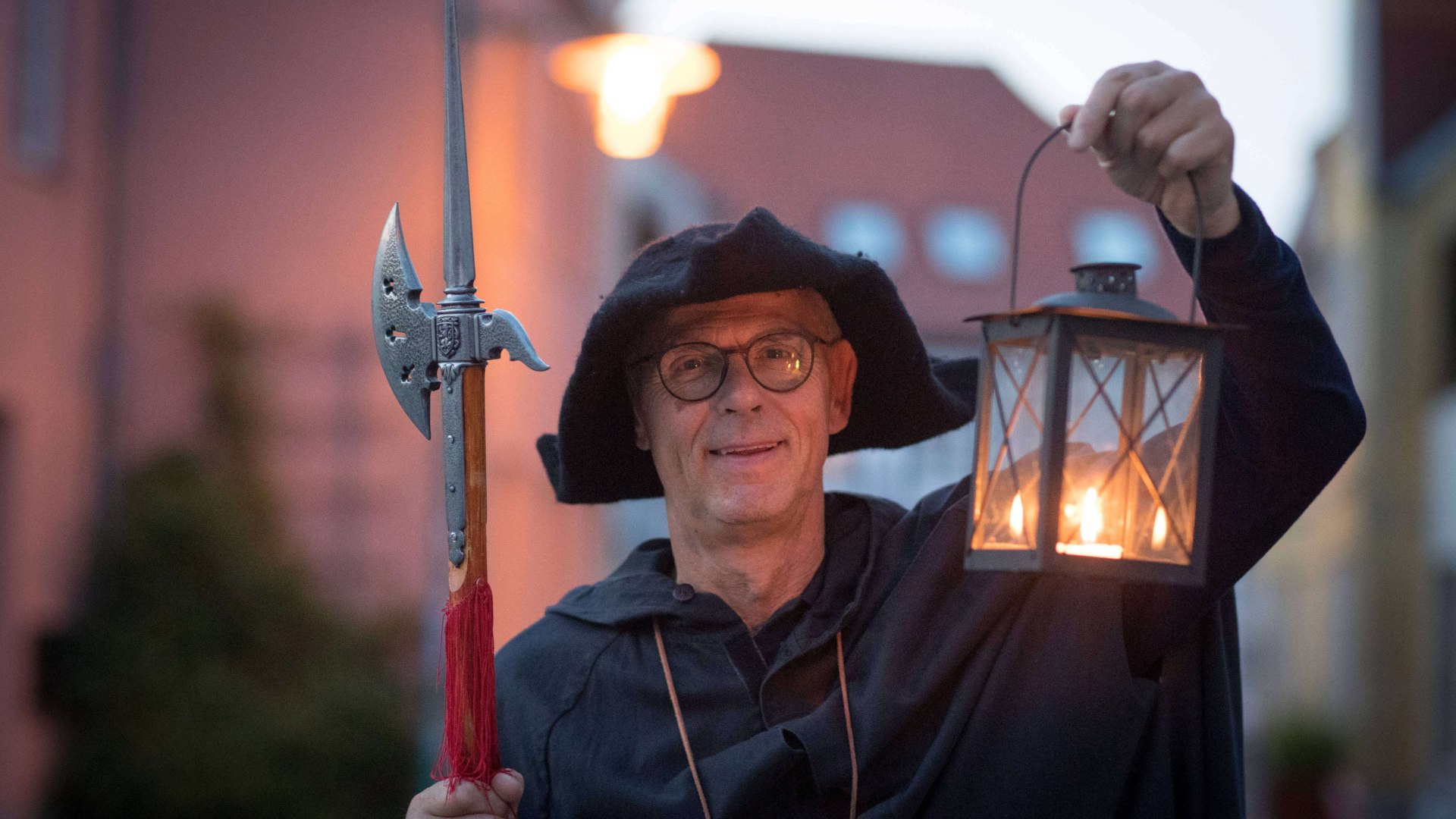 Night watchman tour through Güstrow, © Daniel Stohl Night watchman tour through Güstrow, © Daniel Stohl