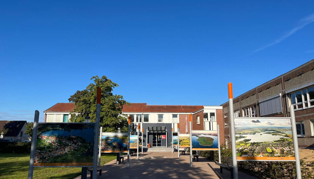 Wystawa zdjęć lotniczych - Dom Gościa i Obywatela Rechlin, &copy; TDG Rechlin mbH