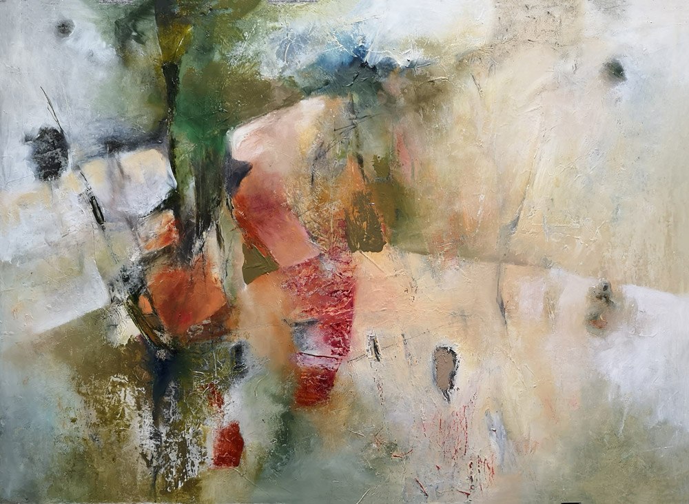 Nr 273, olej na papierze (druk) na drewnie, 60x80cm // © Sabine Stecker Nr 273, olej na papierze (druk) na drewnie, 60x80cm // © Sabine Stecker