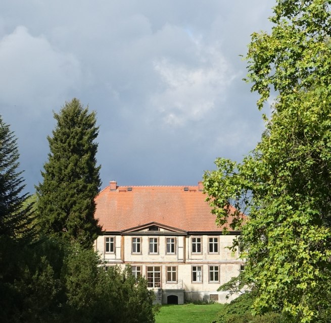 Landhuis gezien vanuit het park, © Bettina Burchardt