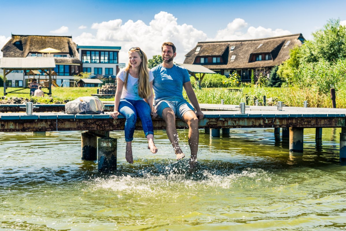 Relaks w hotelu Haffhus w ośrodku wypoczynkowym Ueckerm&uuml;nde // &copy; TMV/S&uuml;&szlig;