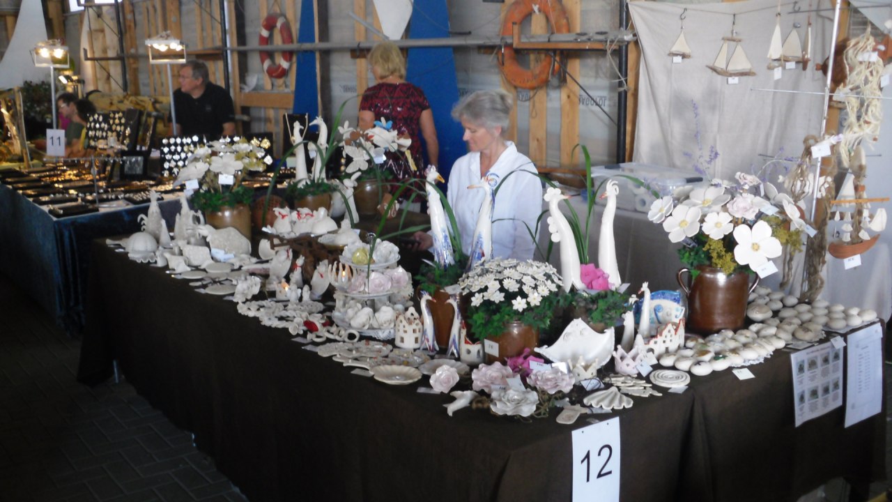 Je kunt ons ook vinden op de kunstnijverheidsmarkt in Barth, &copy; Rosentau-Keramik/Rehfeld