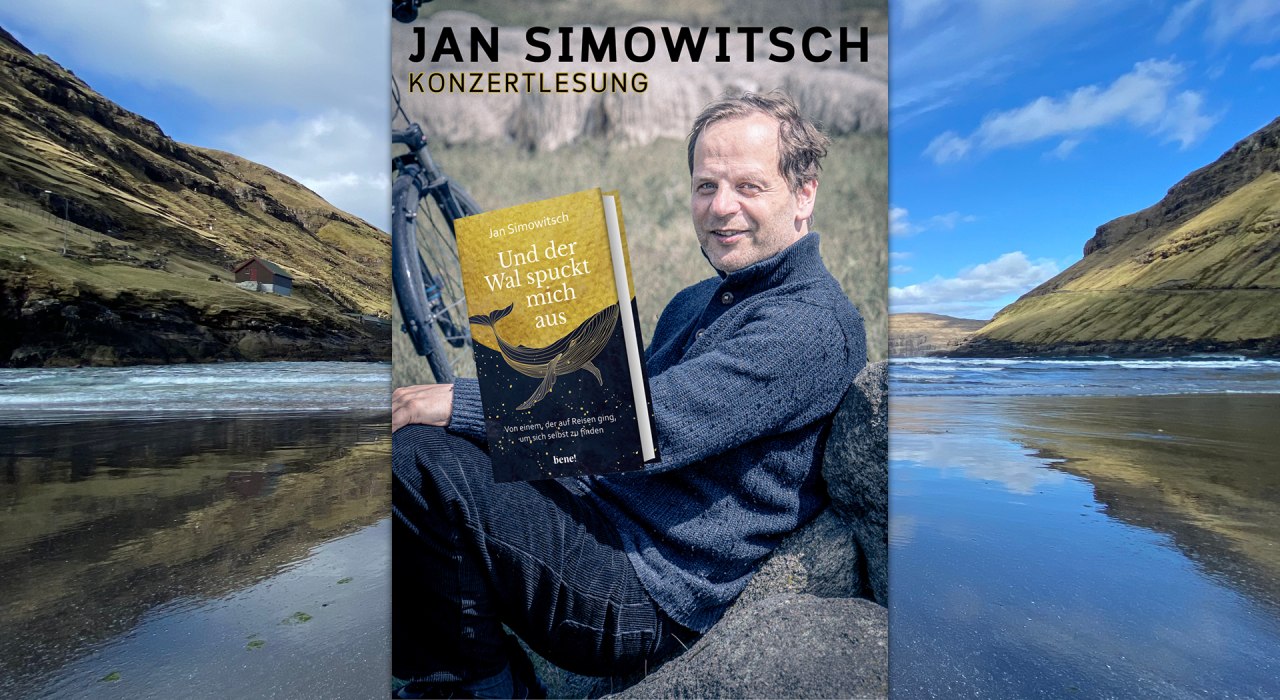 Jan Simowitsch | Concert reading "En de walvis spuugt me uit". // &copy; Jan Simowitsch (bereitgestellt)