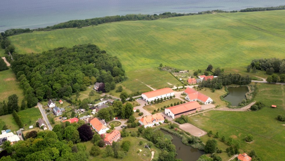 Luchtfoto - Gut Brook, © schloss gross schwansee