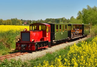 Narrow-gauge railroad "L&uuml;tt Kaffeebrenner" // &copy; Bernd Lotzow
