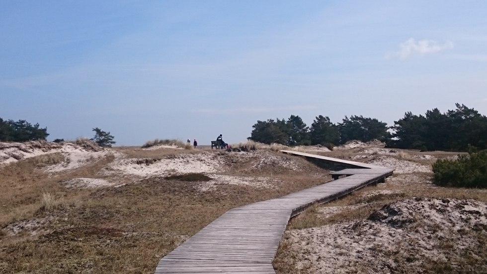 Promenada przy Darßer Ort // © MV-T/UB Promenada przy Darßer Ort // © MV-T/UB