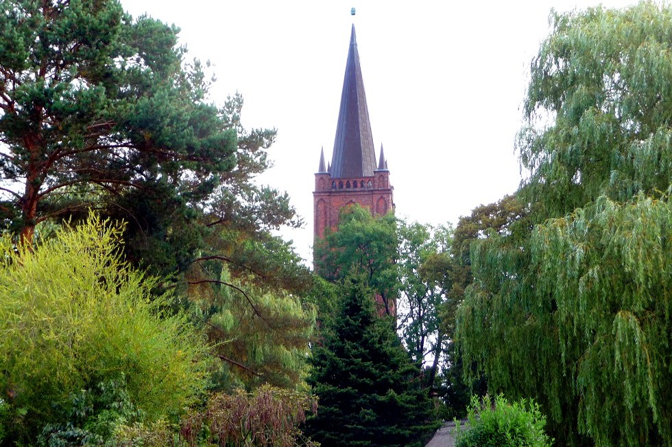 Church tower of the Gristow church, &copy; Sabrina Wittkopf-Schade