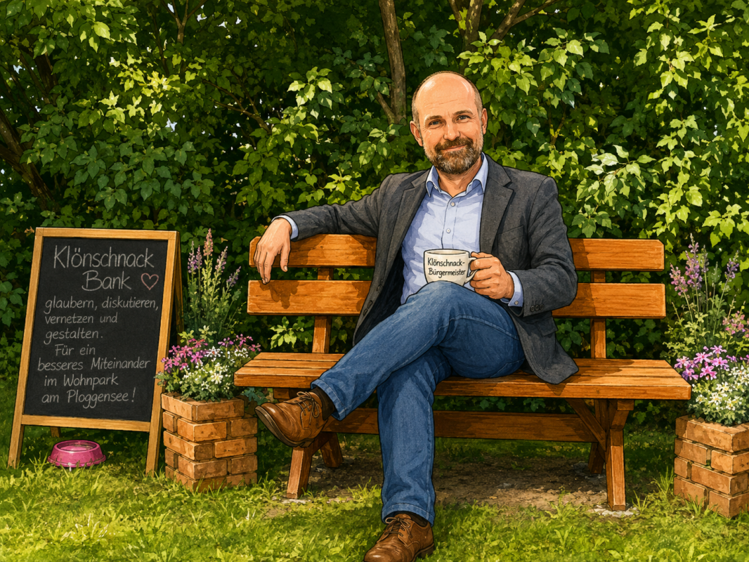 The Mayor on the "Kl&ouml;nbank" // &copy; QM