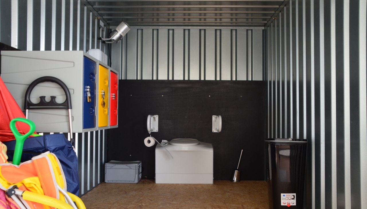 Rollicamp na plaży - kurort nadmorski Lubmin, &copy; Touristinformation Seebad Lubmin