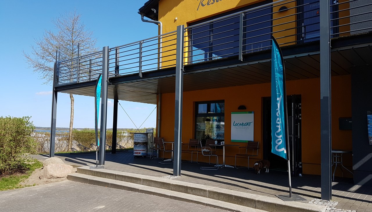 Locaboat havenkantoor in Untergöhren, © Locaboat Plaisance GmbH Locaboat havenkantoor in Untergöhren, © Locaboat Plaisance GmbH