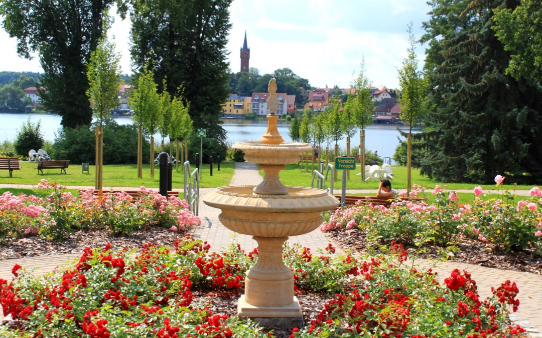 Bühende Parkanlage, © Klinik am Haussee