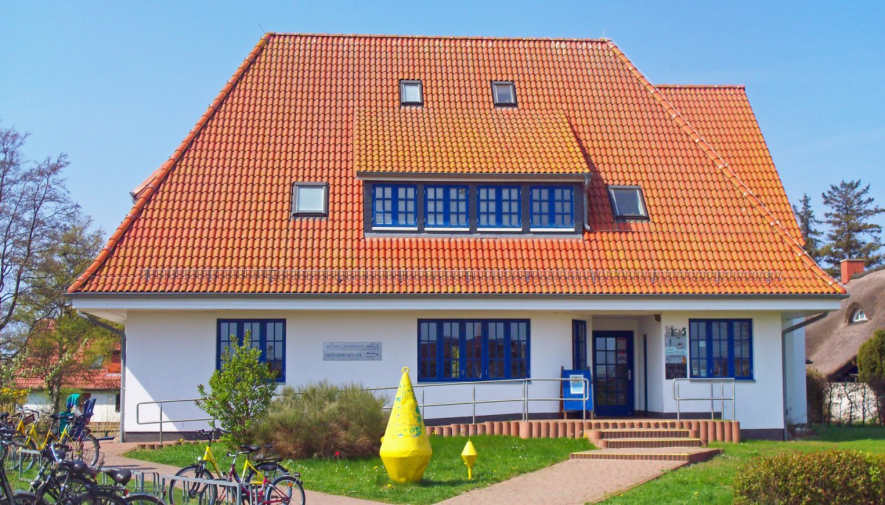 Het Henni Lehmann Huis in Vitte, © Hiddenseer Hafen- und Kurbetrieb Het Henni Lehmann Huis in Vitte, © Hiddenseer Hafen- und Kurbetrieb