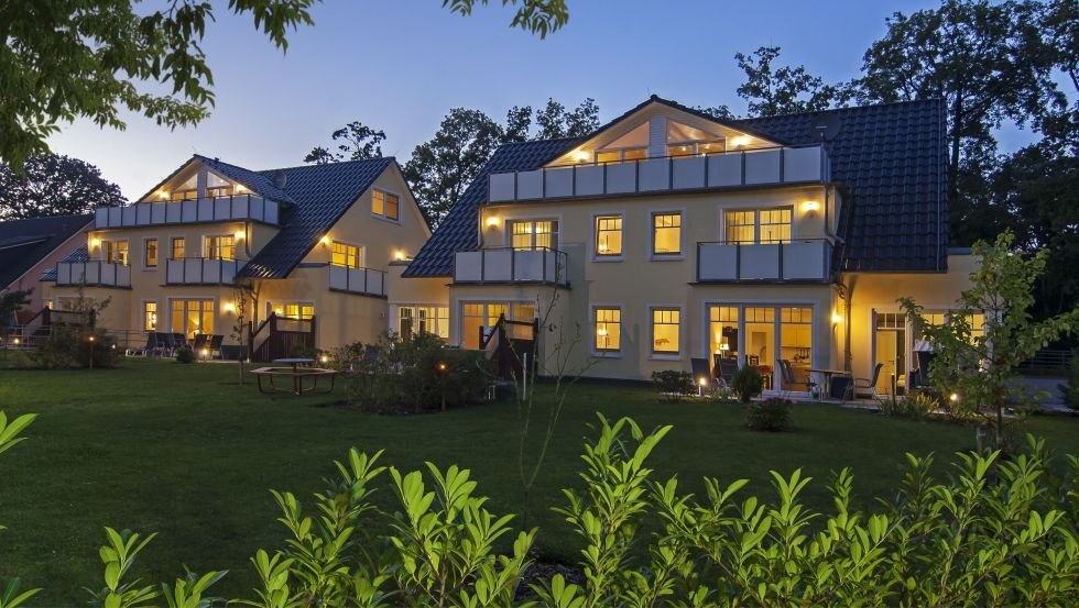 Widok z zewnątrz na blok mieszkalny Ostseeresidenz, © Appartementhaus Ostseeresidenz