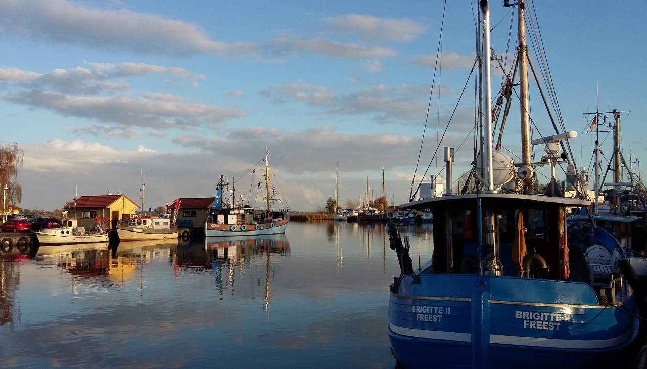 Wioska rybacka Freest - port, © Michael Heck
