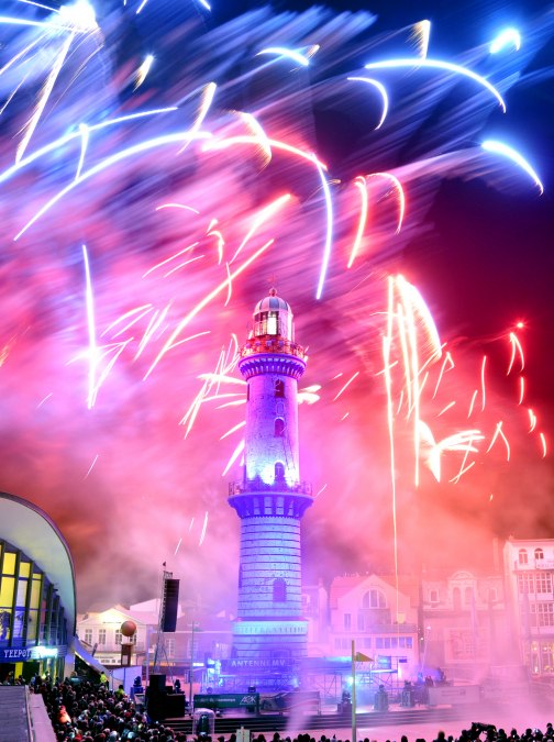 Światła wieży Warnemünde, © Joachim Kloock