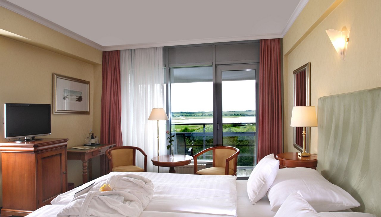 Tweepersoonskamer, © Cliff Hotel Rügen
