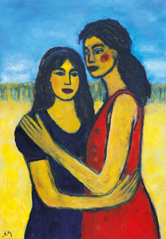 "Embrace" by Annette Mecklenburg // &copy; Carsten B&uuml;ttner