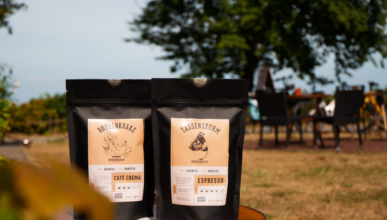 Coffee specialties also to take away, © BODDENGOLD Coffee specialties also to take away, © BODDENGOLD