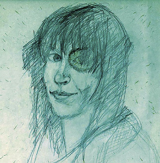 Angela Preusz-Löschenkohl: Selfie. 1986, © Angela Preusz