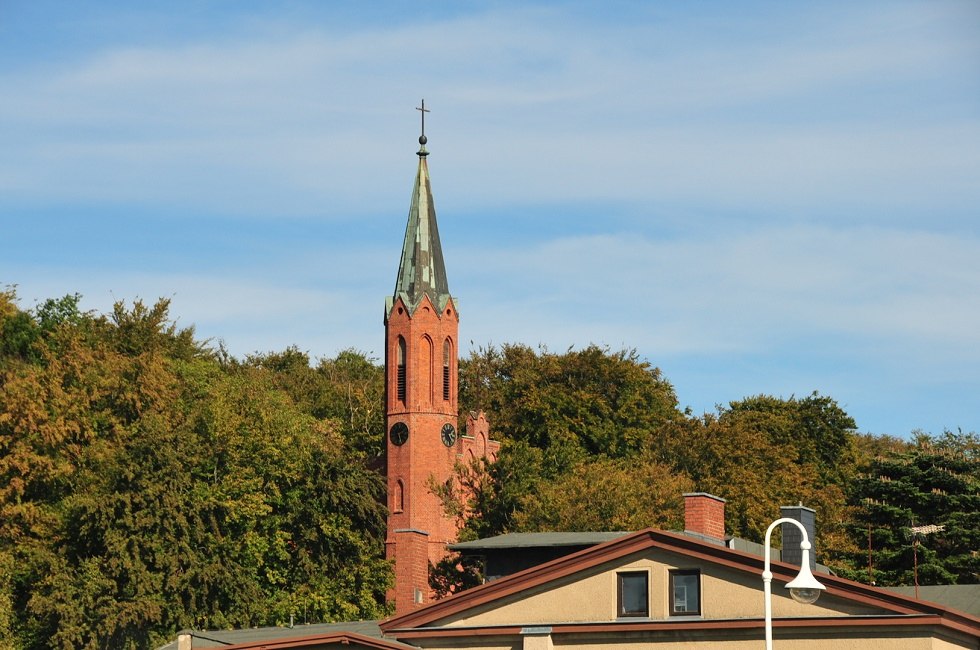 Johanneskerk in Sassnitz // © Tourismuszentrale Rügen Johanneskerk in Sassnitz // © Tourismuszentrale Rügen