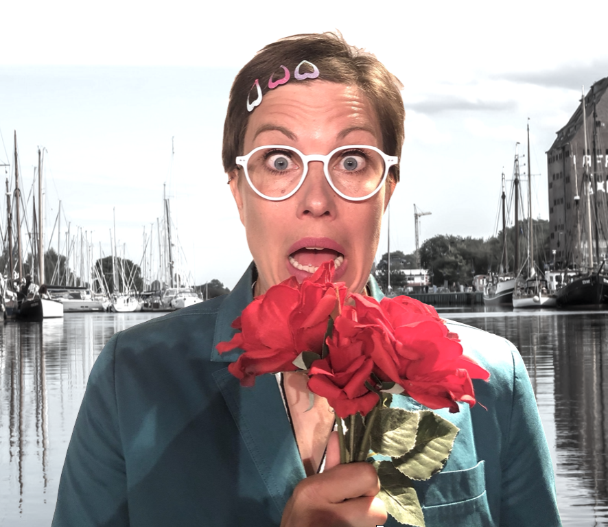 A satirical takedown // © Theaterwerft A satirical takedown // © Theaterwerft