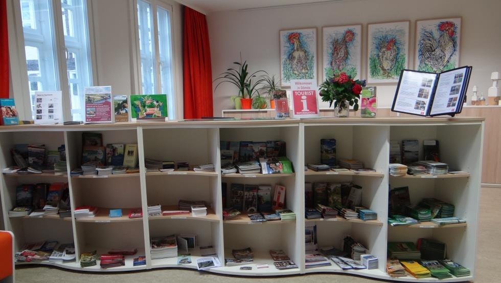 Ingang tot het toeristeninformatiecentrum Doemitz, © Stadt Dömitz Ingang tot het toeristeninformatiecentrum Doemitz, © Stadt Dömitz