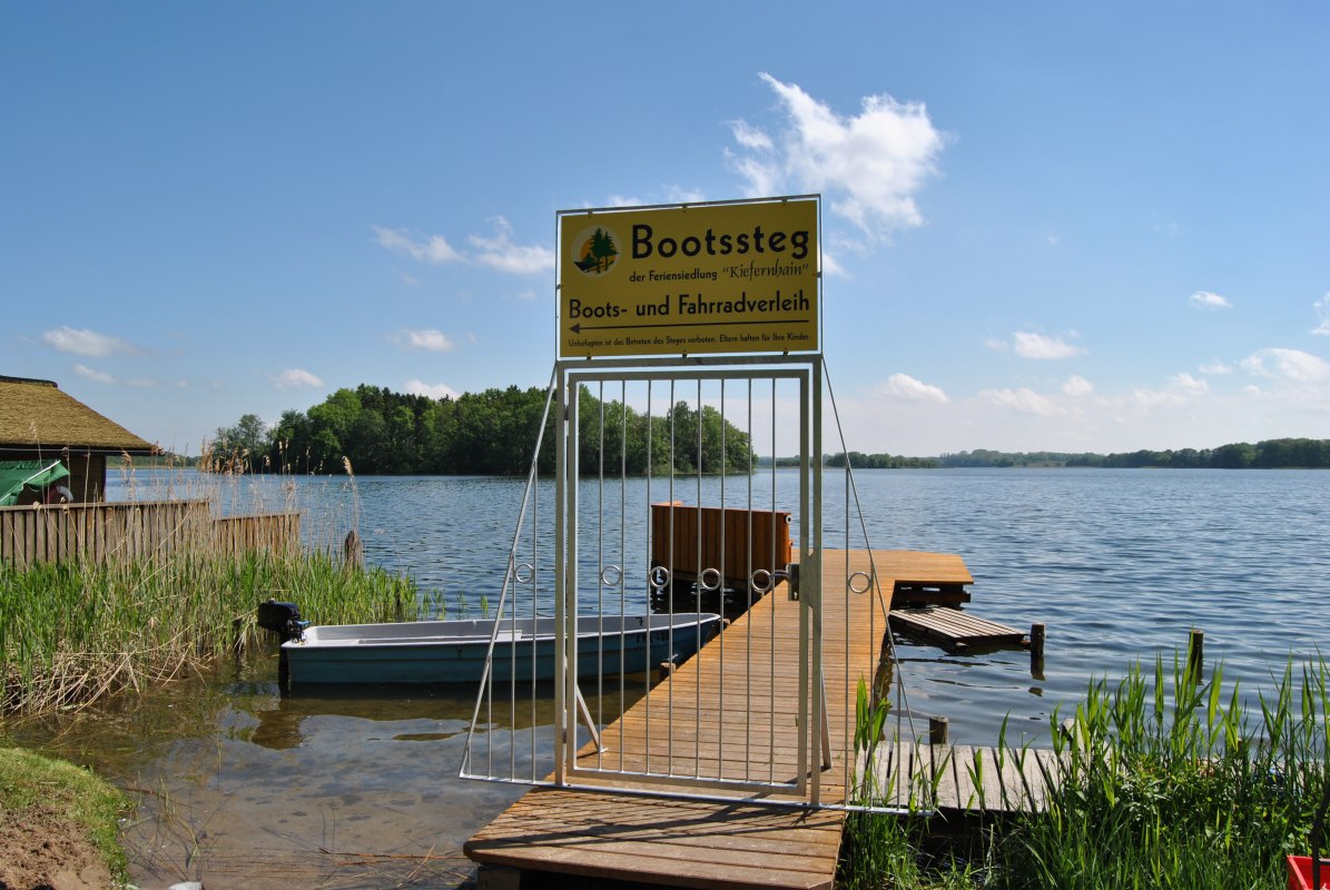 Boat rental // © Feriensiedlung Kiefernhain Boat rental // © Feriensiedlung Kiefernhain