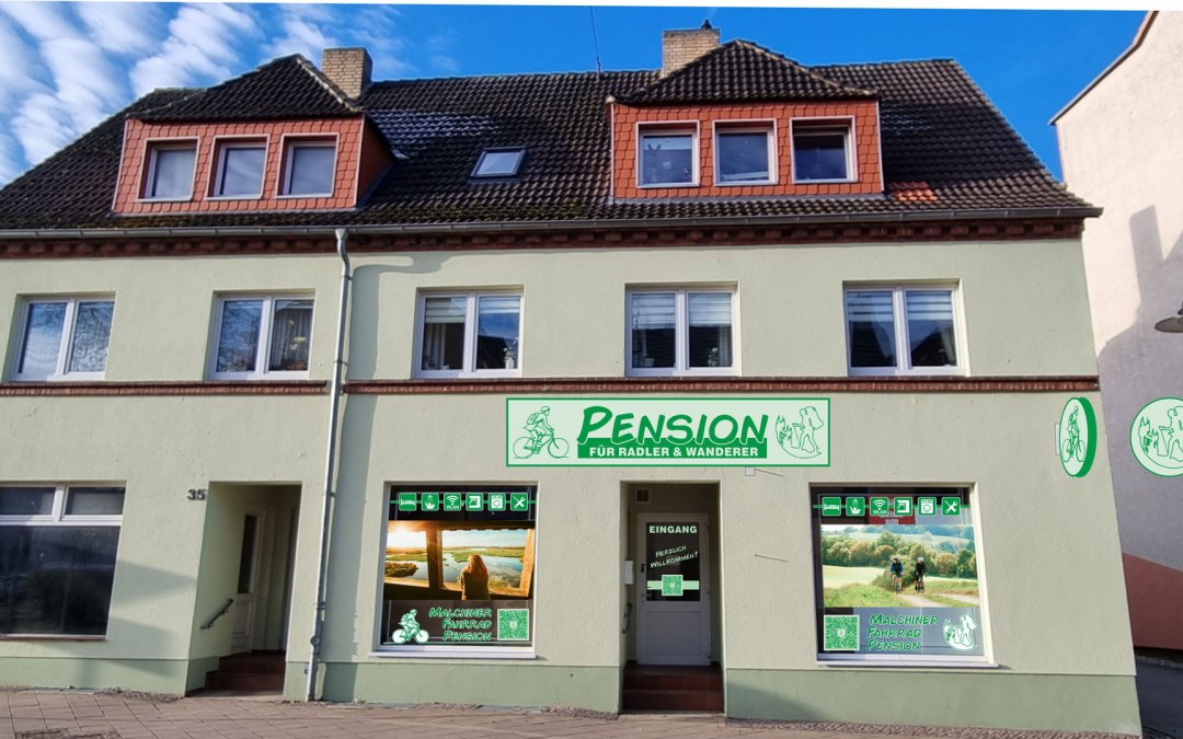 Fahrradpension Malchin - Exterior view, © Made in Werbung - Fachbetrieb für visuelle Kommunikation