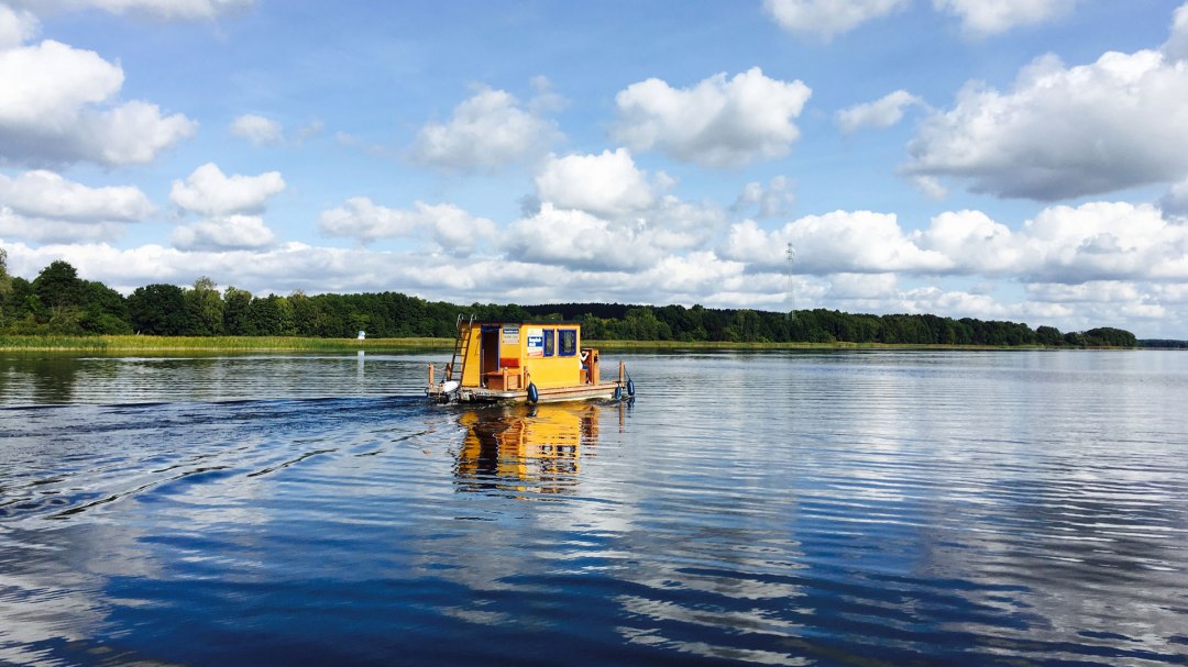 Rustic raft D3-N, © Flossurlaub MV