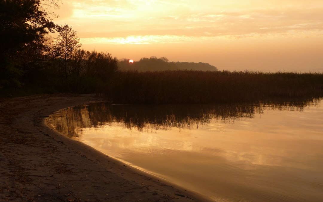 zonsondergang, © Kormoran Kanutouring