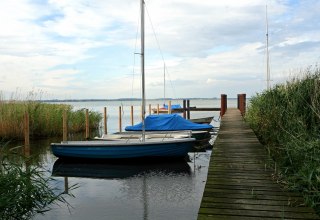 Steiger aan de rivier de Peene, © Sabrina Wittkopf-Schade