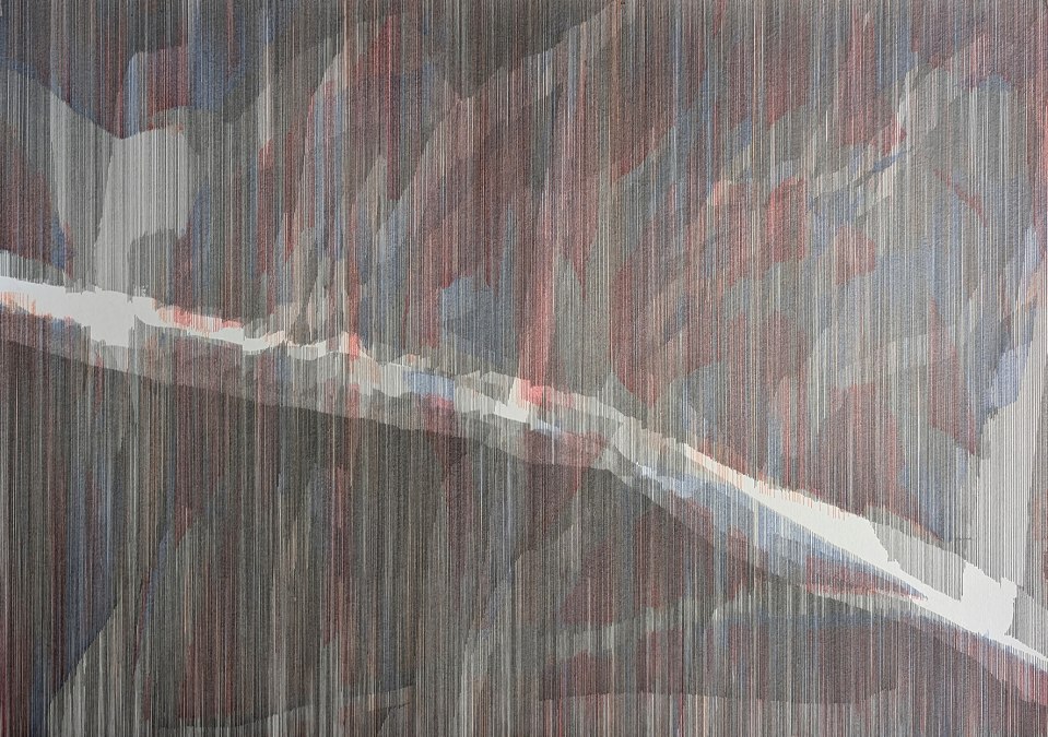 Ruzica Zajec, AUSFLUG X, 2025, Bleistift und Buntstift auf Papier, 70x100cm, &copy; Ruzica Zajec