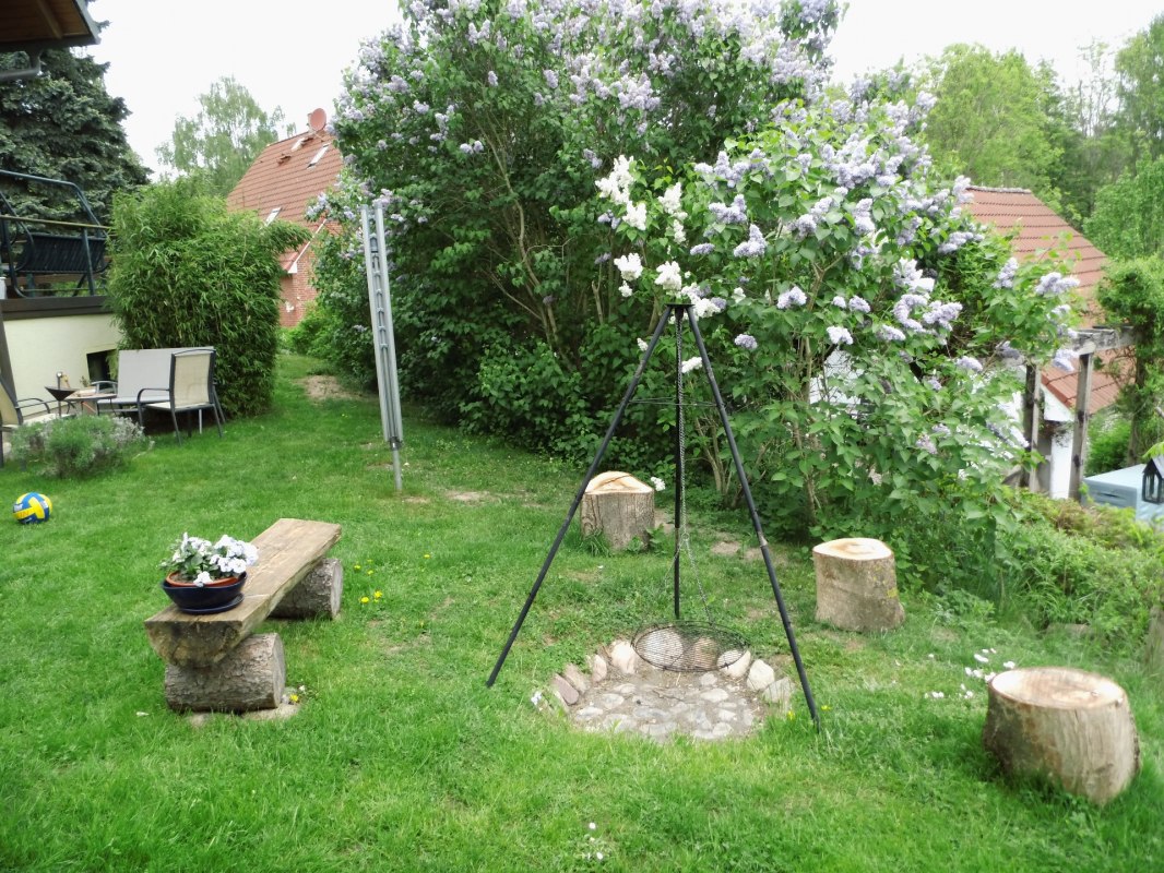 The barbecue area, &copy; Winfried Schneider