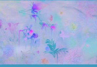 Lichtblauwe poster met een kleurrijke foto met een bloemmotief // © Jugendkunstschule Vorpommern-Rügen e.V.; Foto: Michaela Gruse Lichtblauwe poster met een kleurrijke foto met een bloemmotief // © Jugendkunstschule Vorpommern-Rügen e.V.; Foto: Michaela Gruse