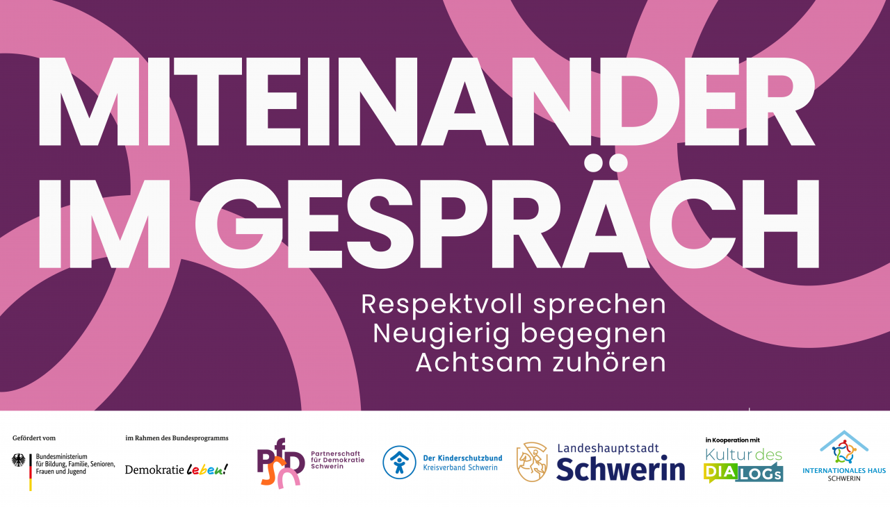 Six dialog evenings in the International House, © PfD Schwerin Six dialog evenings in the International House, © PfD Schwerin