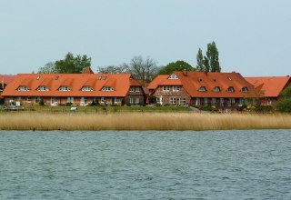 Uitzicht vanaf het meer, © Seehotel Zielow