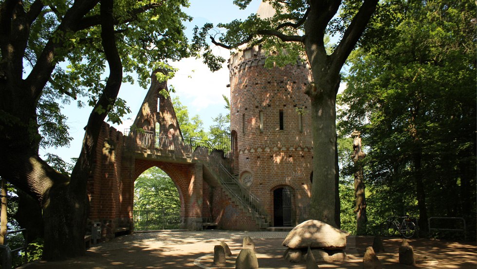 Uitzichtspunt kasteel Reppin, © Stadtmarketing GmbH Schwerin, Foto Cornelia Böttcher