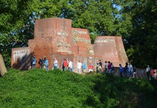 Gesicherte Burgruine "Haus Demmin" // &copy; Hansestadt Demmin