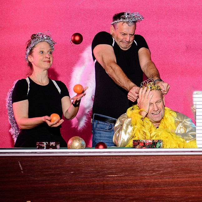 Sport teatralny świętuje Boże Narodzenie, © Peter van Heesen Sport teatralny świętuje Boże Narodzenie, © Peter van Heesen