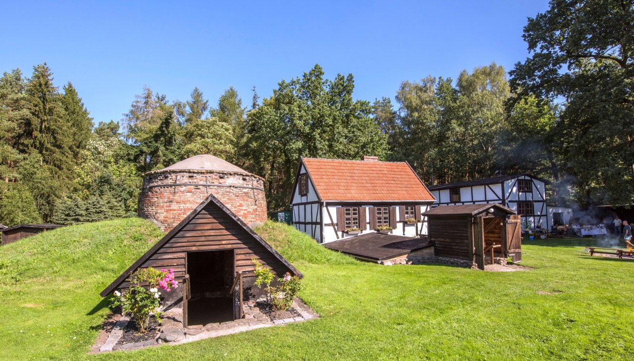 Forst- und Köhlerhof we wrzosowisku Rostock, © TZRW/Th. Ulrich